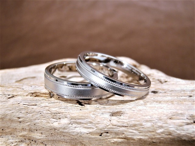 プラチナ製結婚指輪