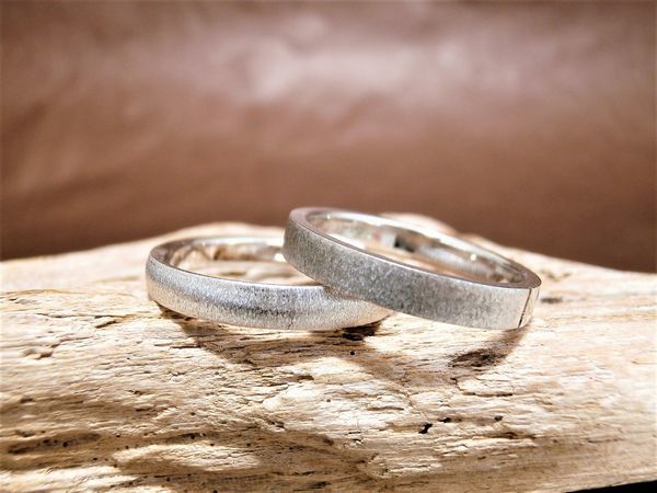 佐賀錦デザインの結婚指輪