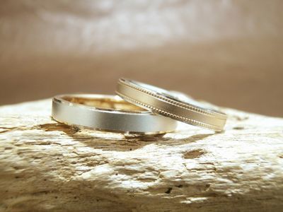 シンプル結婚指輪
