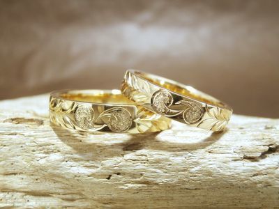 ハワイアンジュエリー結婚指輪